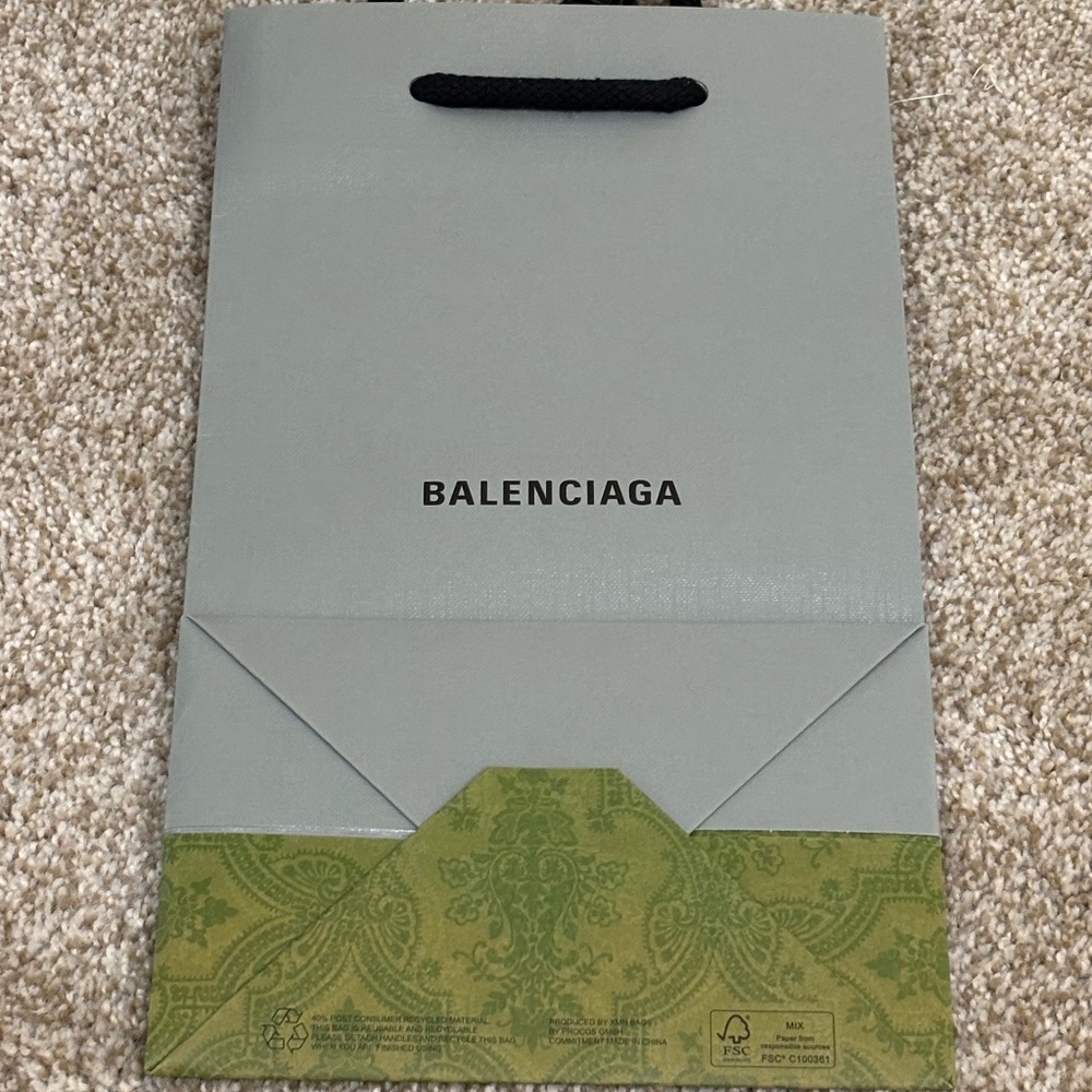 Gucci/Balenciaga Collab shopping bag